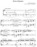 Danse Elegiaque from Scaramouche Op.71 for piano